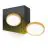 Ceiling Light Round Aluminium Black 24W 2400lm - 830-840-860 CCT | Dimmable