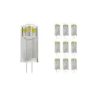 Multipack 10x Noxion Bolt LED Capsule G4 1.8W 200lm - 827 Extra Warm White | Replaces 20W